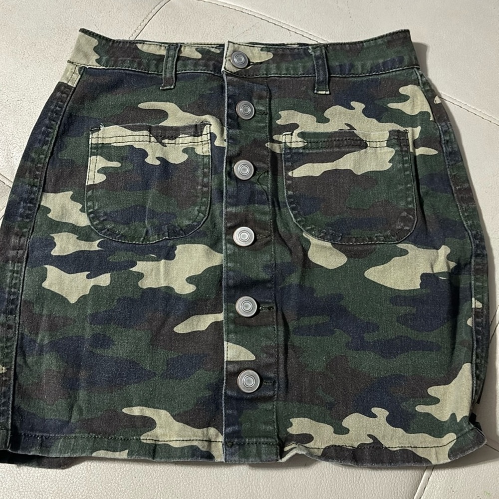 Button up skirt